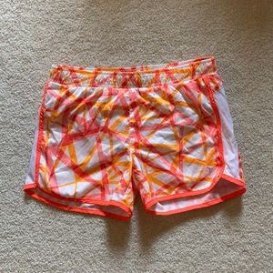 Old Navy Girls Orange Athletic Shorts Size XL (14)